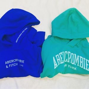 Abercrombie kids hooded sweaters size 7/8
